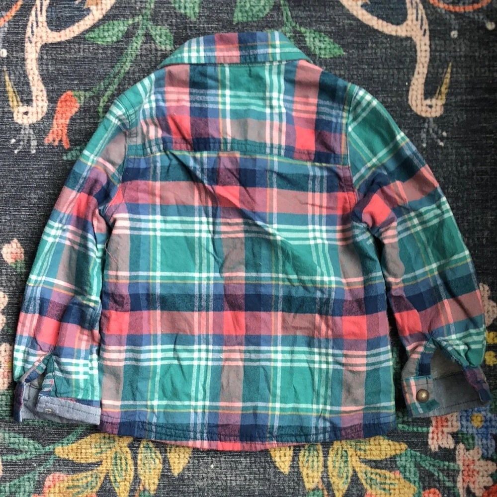 Bundle of Toddler Flannel Shirts, 24 Months